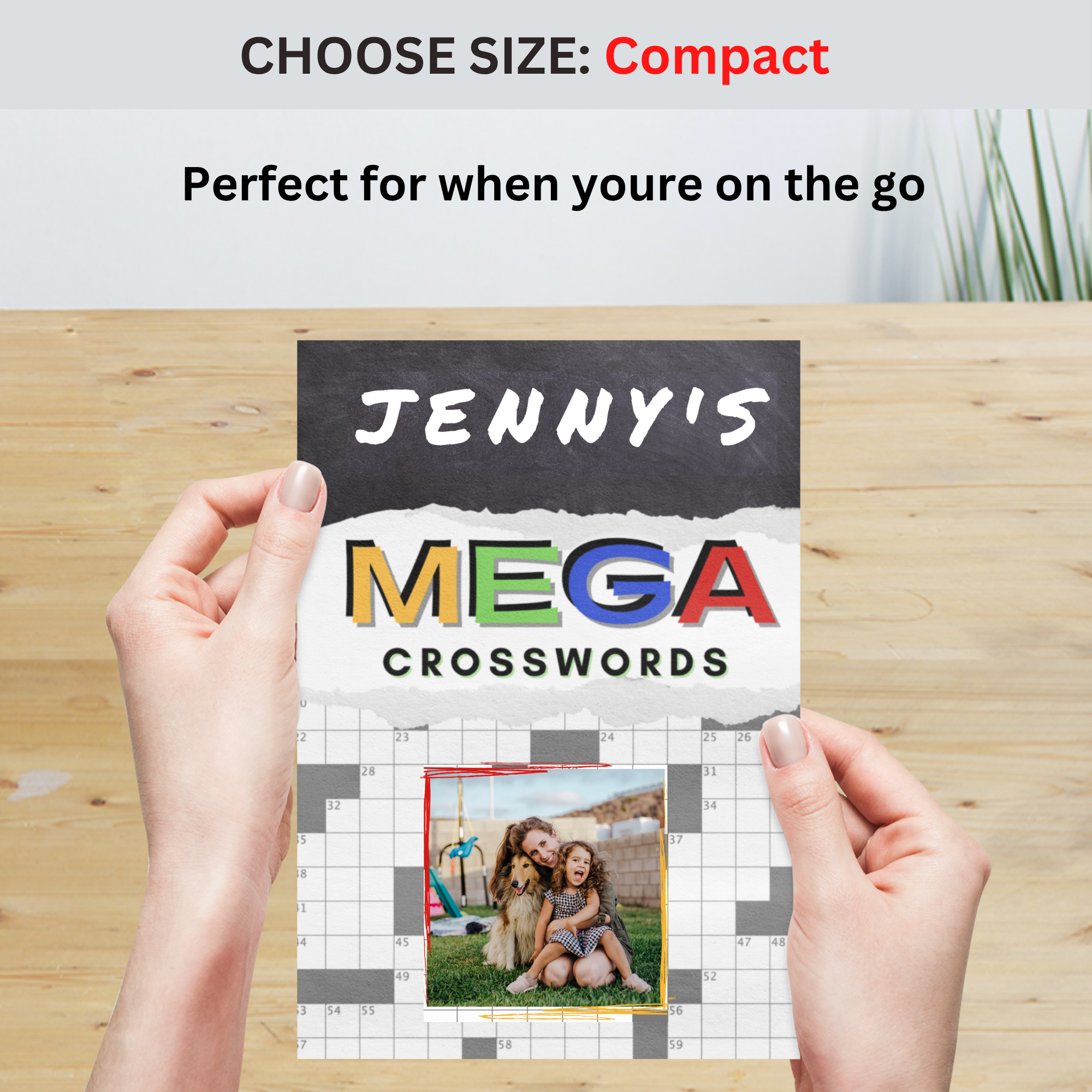 Custom Crossword Puzzle Book