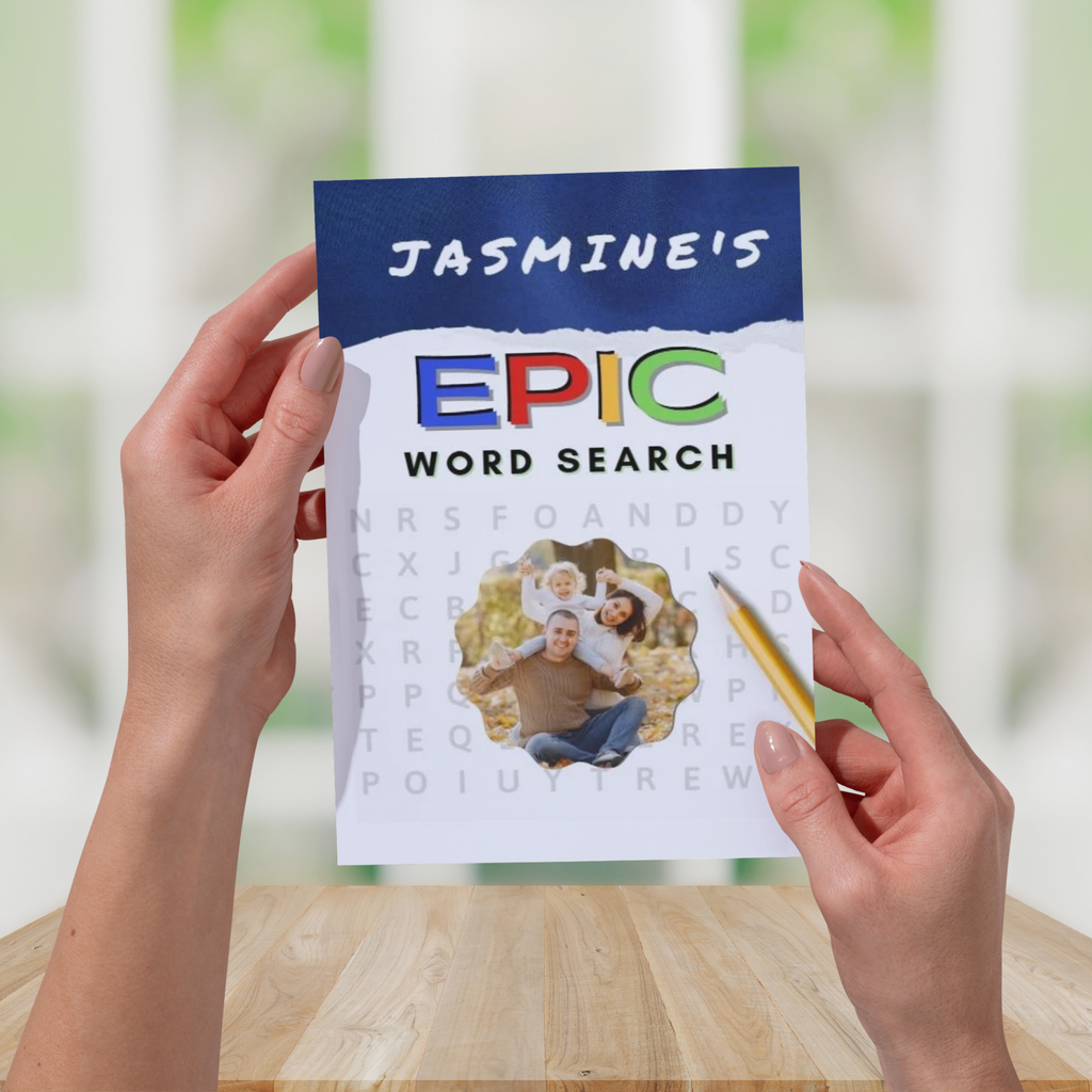 Personalised Word Search Book