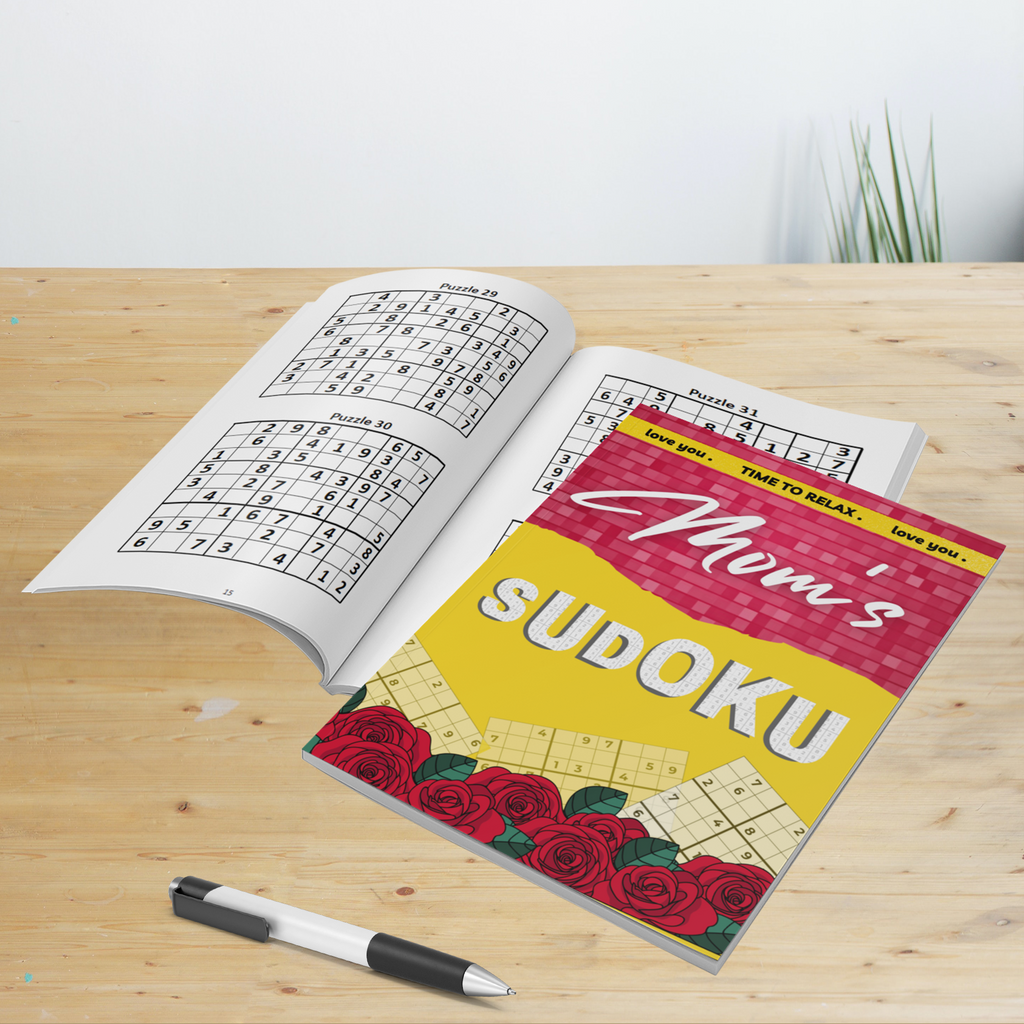 Sudoku Book for Mothers